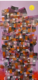 Urbanization series (pink)